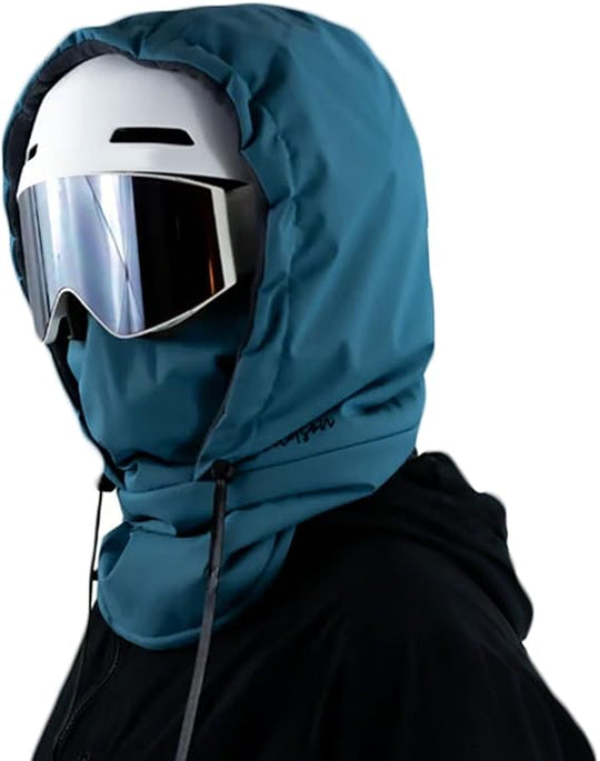 🎄Weihnachtsangebot 50 % Rabatt – wasserdichte Skimütze mit Fleecefutter und Kapuze, Wintermütze für den Außenbereich