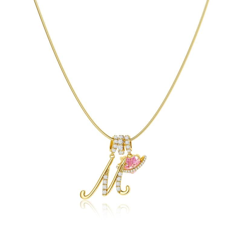 💖Last Day Huge Discount✨3-Layering Initial A-Z Letter Pendant Necklaces🎀