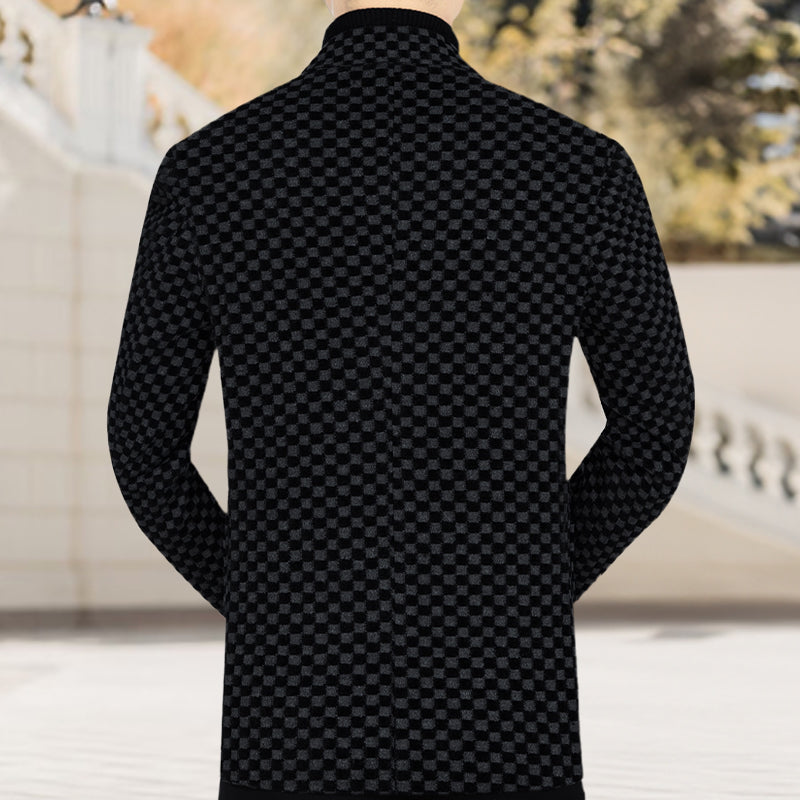 ❄️Winter Hot Sale🔥Men's Fleece-Lined Slim-Fit Casual Suit Jacket