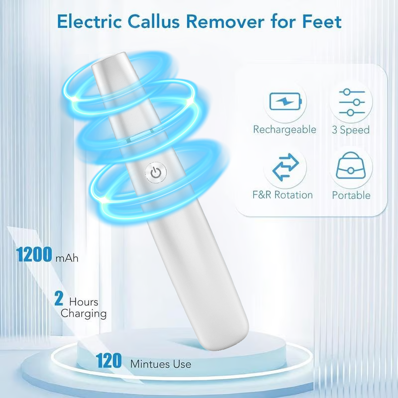 🔥Last Day Special Price £11.99!!💥🎁Portable Electric Feet Callus Remover