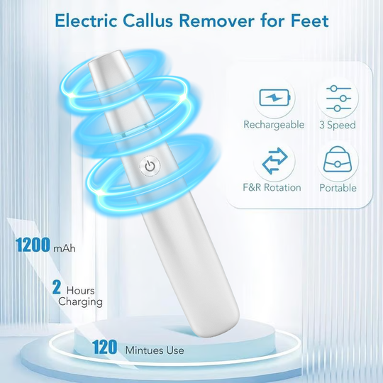 🔥Last Day Special Price £11.99!!💥🎁Portable Electric Feet Callus Remover