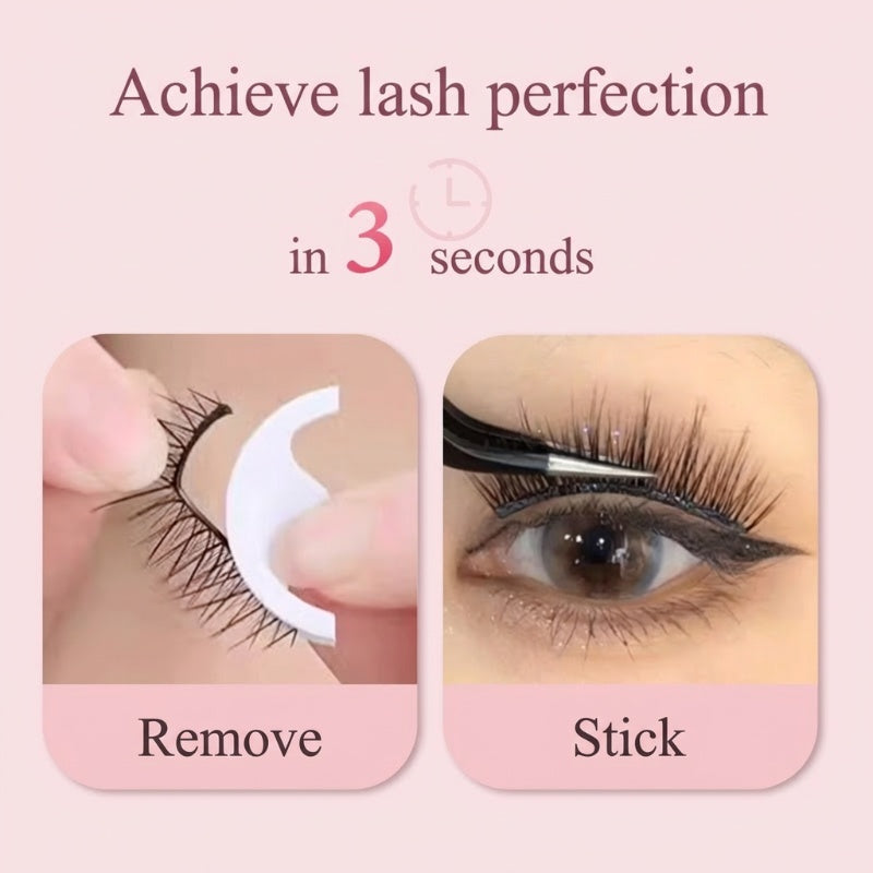 🏆 Last Day Special Price £9.99 ! 🔥 Buy One Get One Free 🎁  💐Waterproof & Reusable Self-Adhesive Eyelashes