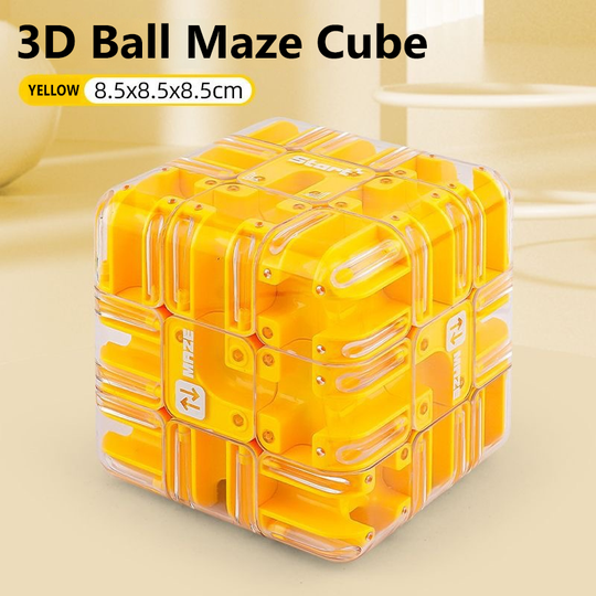 🧩 LIMITED-TIME 50% OFF! ✨ Large 3D Maze Puzzle Cube – Brain Teaser, Skill-Building, Durable 🔴