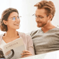 Sapphire High Hardness Anti-Blue Progressive Far And Near Dual-Use Reading Glasses