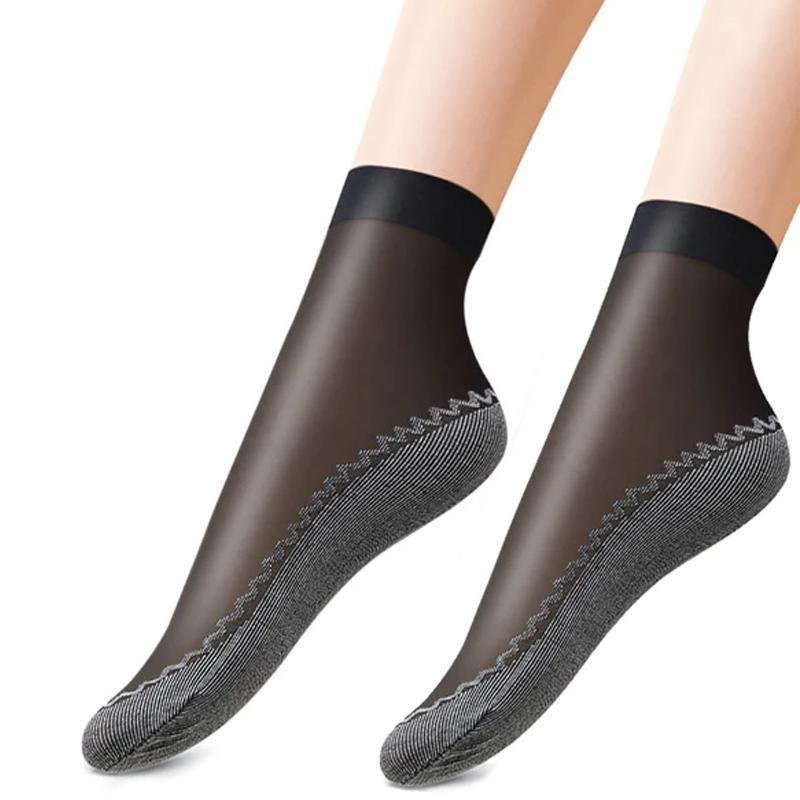 🎁Invisible Slip-resistant Crystal Silk Socks