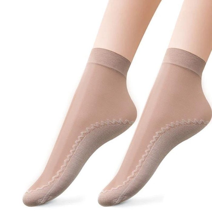 🎁Invisible Slip-resistant Crystal Silk Socks