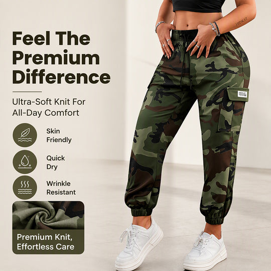 Women's Cargo Pants Lightweight Outdoor Joggers