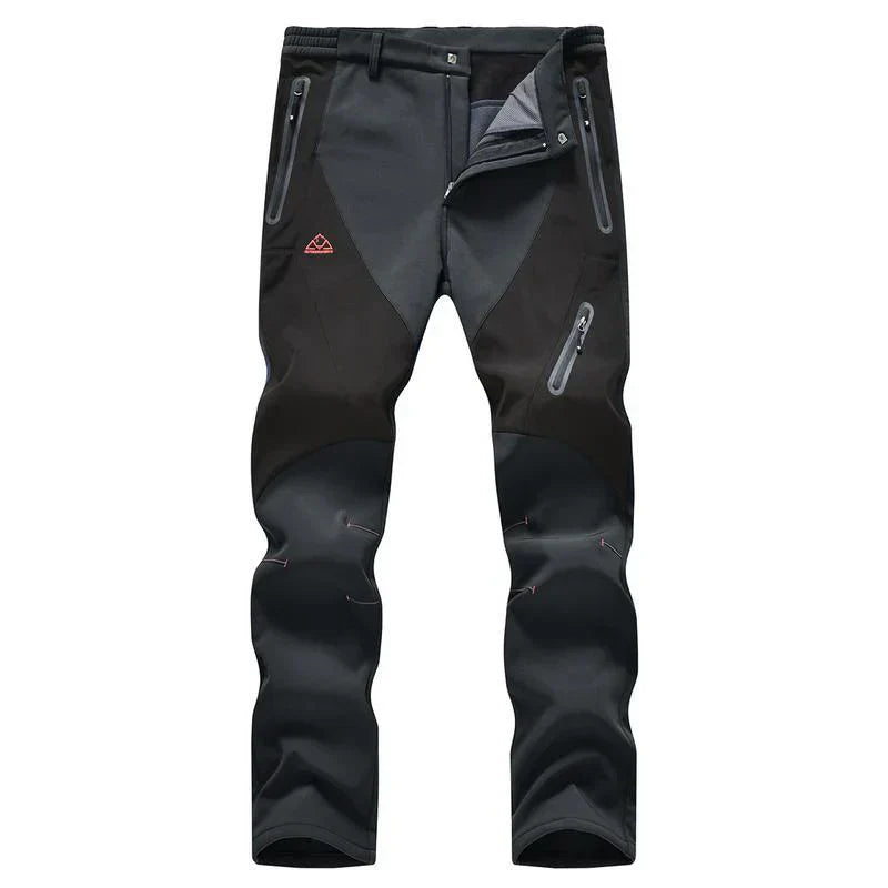 🏆¡¡¡ÚLTIMO DÍA DE VENTA 50% DE DESCUENTO!!!🔥Pantalones cargo impermeables de invierno para hombre con forro polar