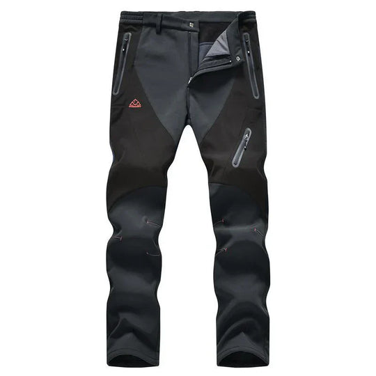 🏆¡¡¡ÚLTIMO DÍA DE VENTA 50% DE DESCUENTO!!!🔥Pantalones cargo impermeables de invierno para hombre con forro polar