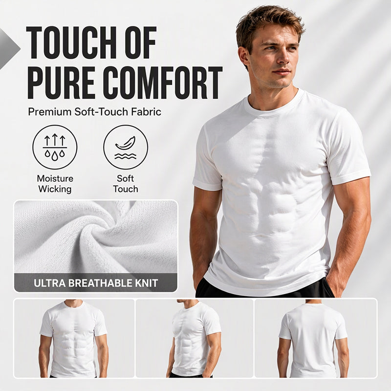 Bestseller🏆👕 Men's 3D Digital Print Muscle Shirt – Statement Style & All-Day Comfort for Every Look