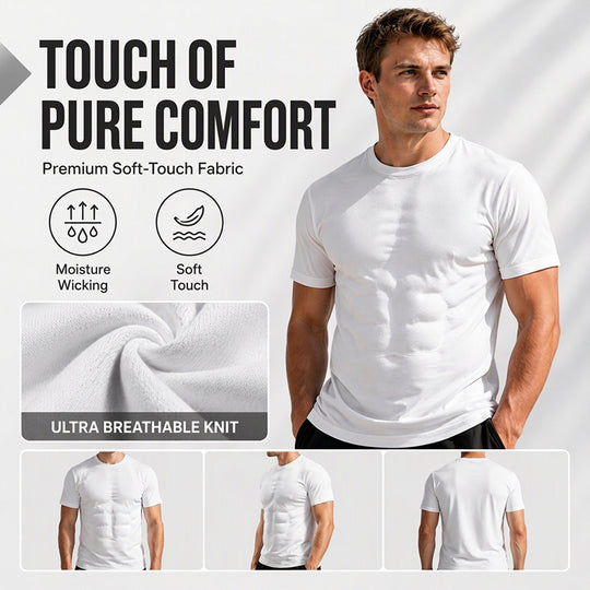 Bestseller🏆👕 Men's 3D Digital Print Muscle Shirt – Statement Style & All-Day Comfort for Every Look