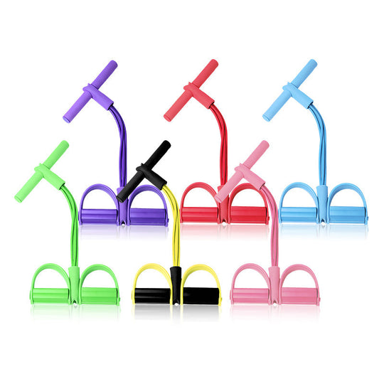 ✨2025 Hot Sale🔥32 Fitness Resistance Bands-4 Tube Pedal Ankle Puller