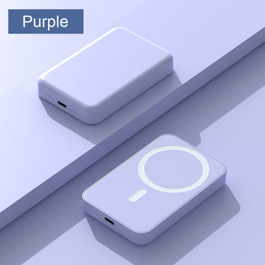 🔋 50% OFF NOW! ⚡ Fast Charge Portable Wireless Magnetic Power Bank – 15W Fast Charging, Strong Magnetic Adsorption & High Capacity 📱