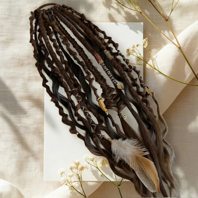 🔈🔈30% OFF💁🏽‍♀️✨Bohemian Structured Ponytail | Instant Dreadlock Hair Extension