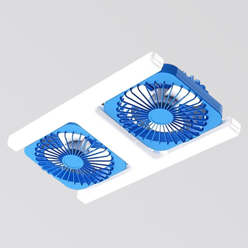 🌀💡2-in-1 LED Ceiling Fan Light – Dual Cooling, Ultra Bright, Tool-Free Install