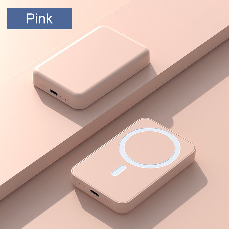 🔋 50% OFF NOW! ⚡ Fast Charge Portable Wireless Magnetic Power Bank – 15W Fast Charging, Strong Magnetic Adsorption & High Capacity 📱