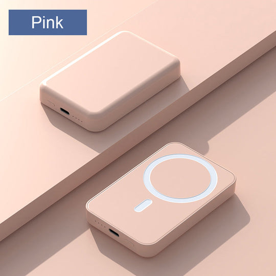 🔋 50% OFF NOW! ⚡ Fast Charge Portable Wireless Magnetic Power Bank – 15W Fast Charging, Strong Magnetic Adsorption & High Capacity 📱