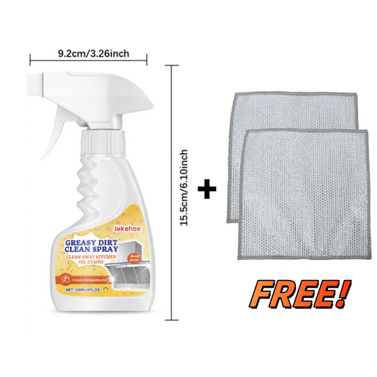 🔥 Multifunctional Powerful Kitchen Foam Cleaner🏠Limited-time offer: complimentary specialised cleaning cloth