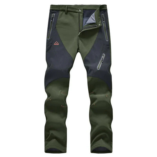 🏆¡¡¡ÚLTIMO DÍA DE VENTA 50% DE DESCUENTO!!!🔥Pantalones cargo impermeables de invierno para hombre con forro polar