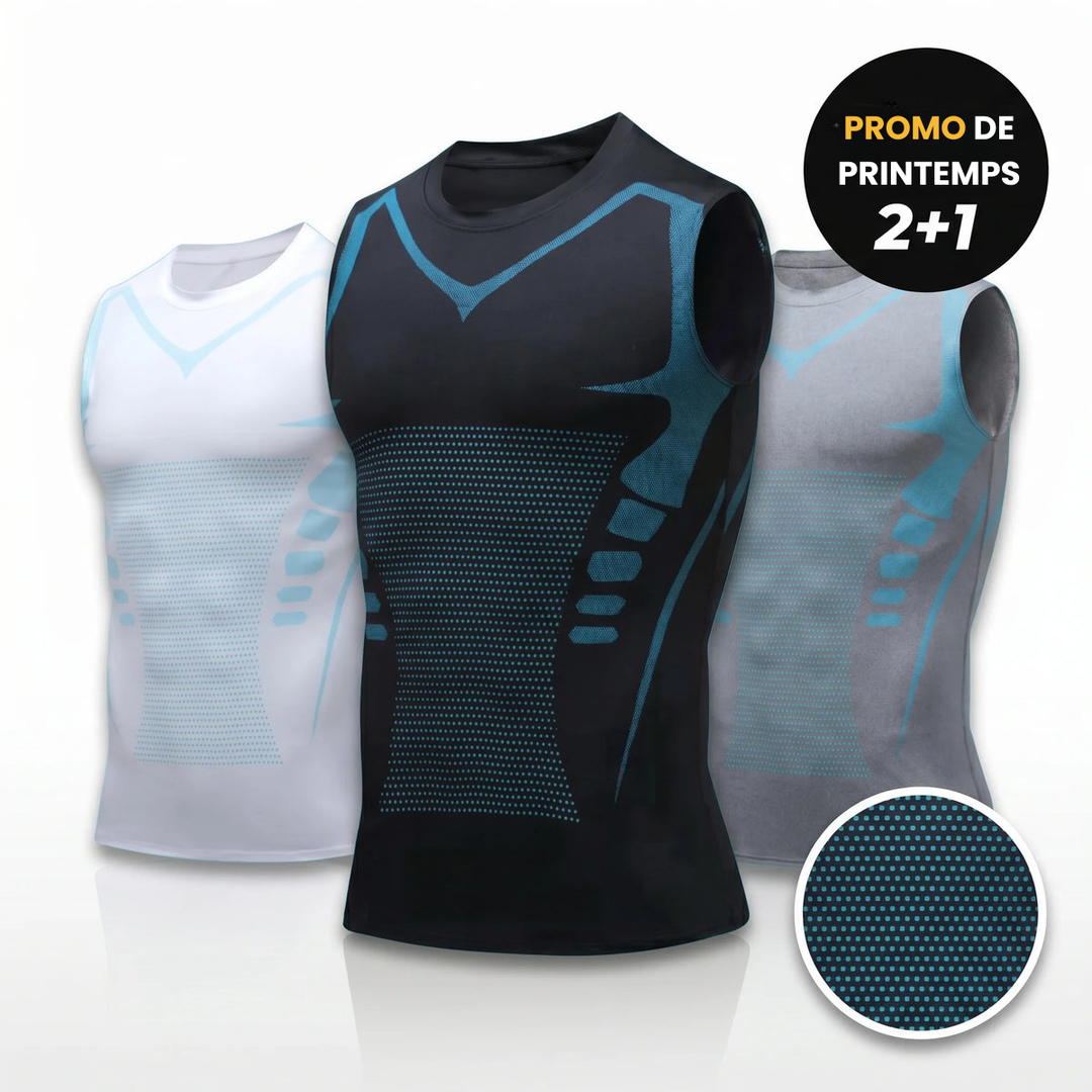 📢📢30% OFF !! ⏰ Ionic Shaping Vest – Compression, Cooling, Sleeveless, Body Contouring 💪