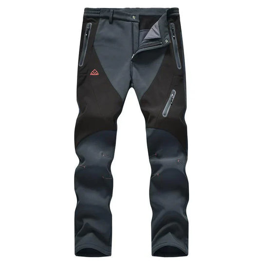 🏆¡¡¡ÚLTIMO DÍA DE VENTA 50% DE DESCUENTO!!!🔥Pantalones cargo impermeables de invierno para hombre con forro polar
