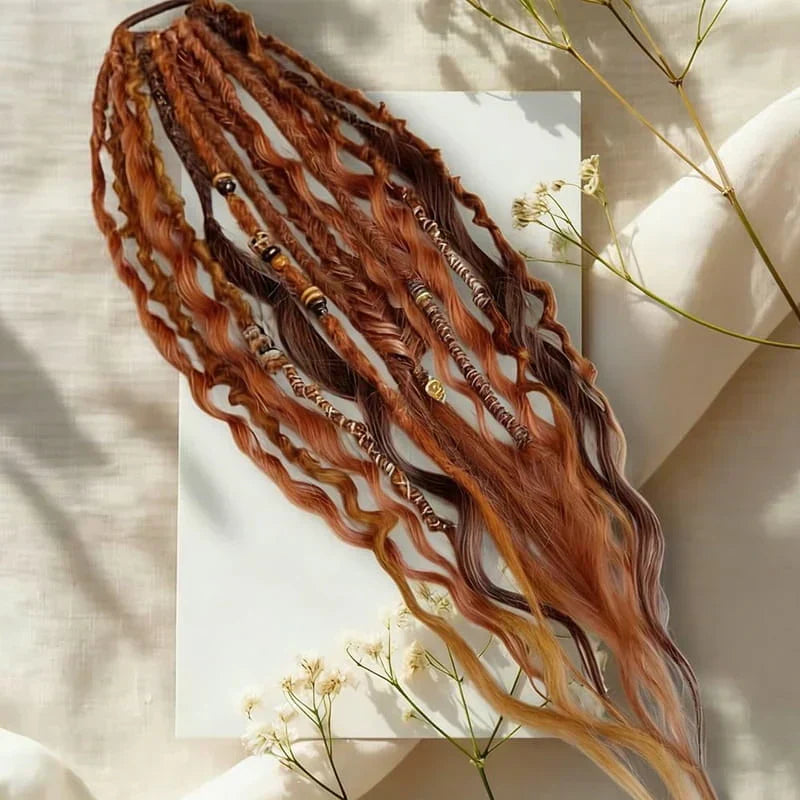 🔈🔈30% OFF💁🏽‍♀️✨Bohemian Structured Ponytail | Instant Dreadlock Hair Extension