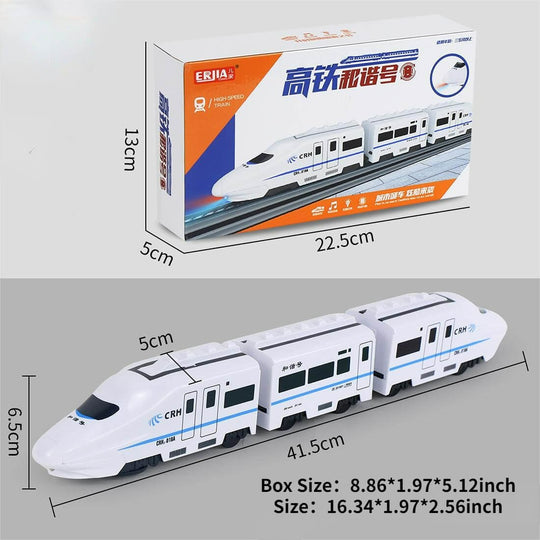 💖2025 Merry Christmas Sale💖Electric Universal Simulation High Speed Railway Harmony Train Toy