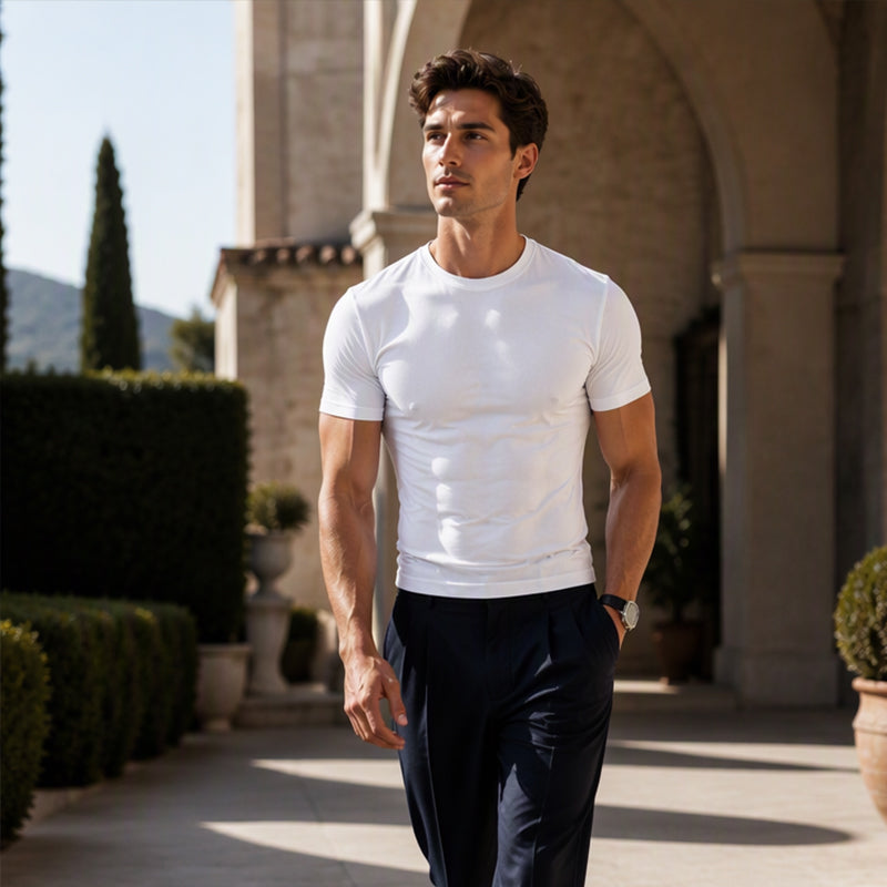 Bestseller🏆👕 Men's 3D Digital Print Muscle Shirt – Statement Style & All-Day Comfort for Every Look
