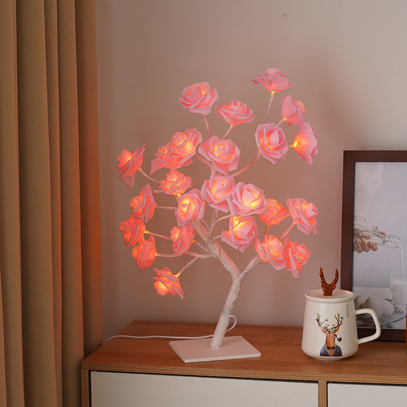 🌠 2026 New & Smart Decor | Rose Tree Night Light | Touch Control & 8 Color Modes 💡【-50%】