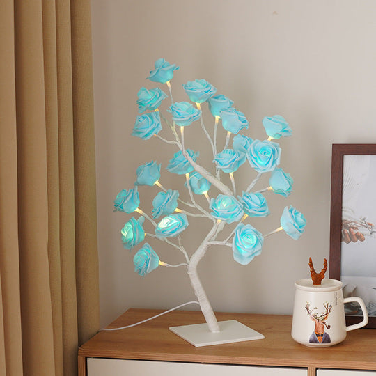 🌠 2026 New & Smart Decor | Rose Tree Night Light | Touch Control & 8 Color Modes 💡【-50%】