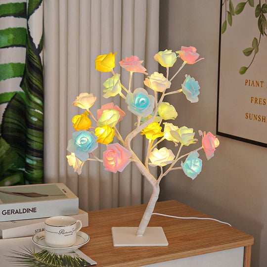 🌠 2026 New & Smart Decor | Rose Tree Night Light | Touch Control & 8 Color Modes 💡【-50%】