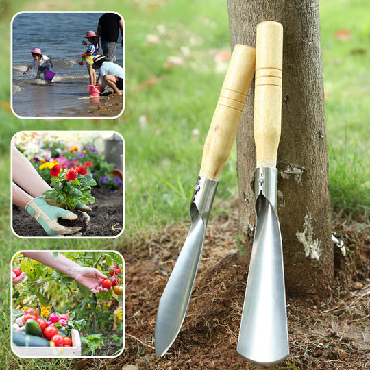 🌱 50 % DE RÉDUCTION MAINTENANT ! 🧤 Ensemble d'outils de jardinage – Pelle à désherber, truelle &  Râteau, poignée ergonomique &  Résistant à la rouille 🌿
