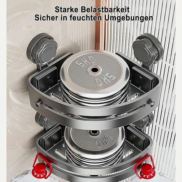 🔥 Hot Sale 50% OFF 🔥 Corner Shower Storage Rack🚿 - Space-Saving & Easy to Install, Perfect for Organizing Toiletries ✨