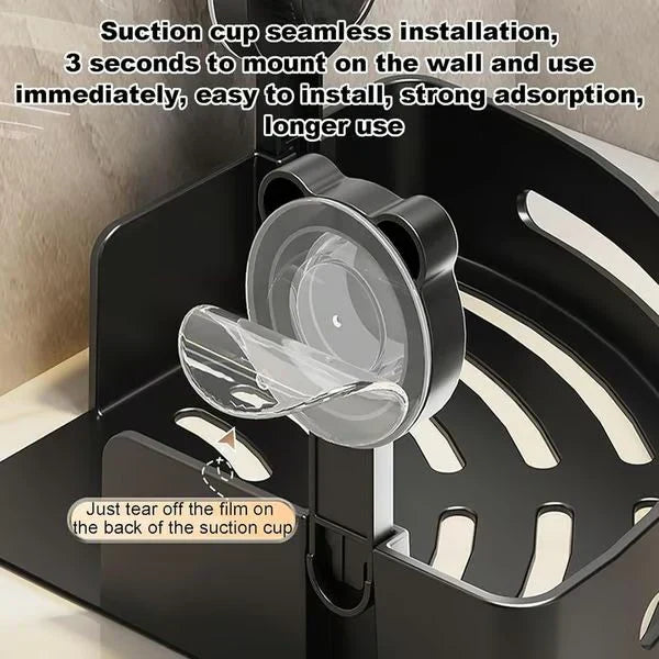 🔥 Hot Sale 50% OFF 🔥 Corner Shower Storage Rack🚿 - Space-Saving & Easy to Install, Perfect for Organizing Toiletries ✨