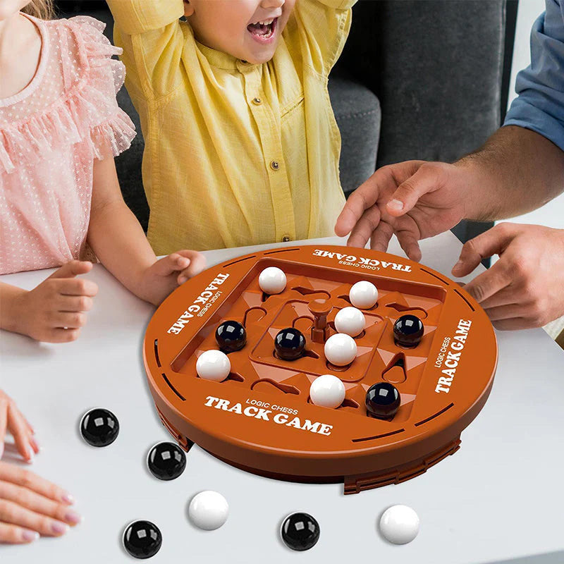 ♟️🌀Logic Chess Track Game Set