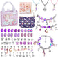 💥 50% OFF! 🎁 Charm Bracelet Jewelry Making Kit – Fun & Creative Crafting for All Ages 🎄