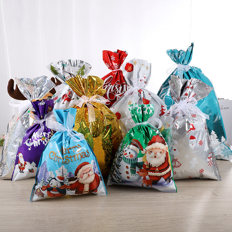 🎅Saldi di Natale - Sconti fino al 50%🔥Sacchetti regalo natalizi con coulisse MerryPouch