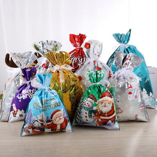 🎅Saldi di Natale - Sconti fino al 50%🔥Sacchetti regalo natalizi con coulisse MerryPouch