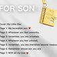 🔥🔥My Little Star Book Necklace for Daughter, Birthday Day Gift Graduation Jewelry of Love