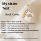 🔥🔥My Little Star Book Necklace for Daughter, Birthday Day Gift Graduation Jewelry of Love