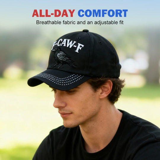 🔥New Arrivals Exclusive Sale🔥Adjustable Vintage F-CAW-F Crow Hat