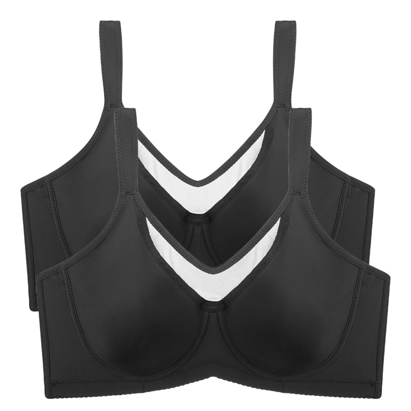⏳💐Hot Sale Only £7.99!!!🖤Women's Elegant Sheer Full Coverage Non-padded Plus Size Bra