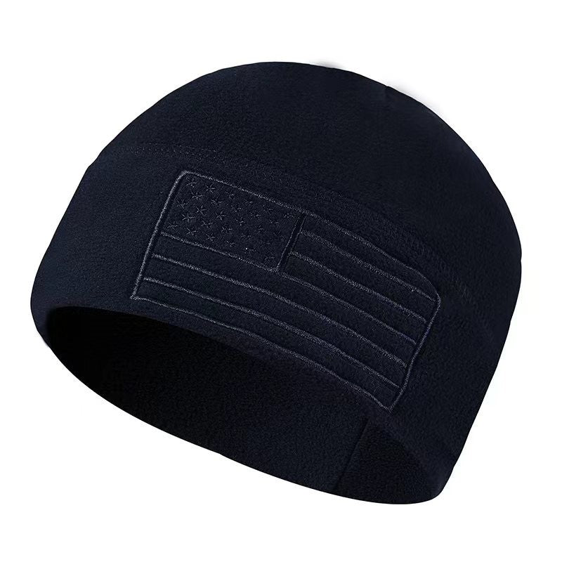 American Flag Fleece Watch Cap