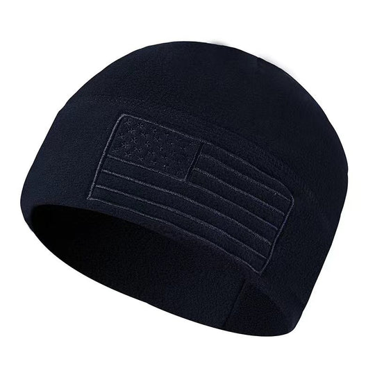 American Flag Fleece Watch Cap