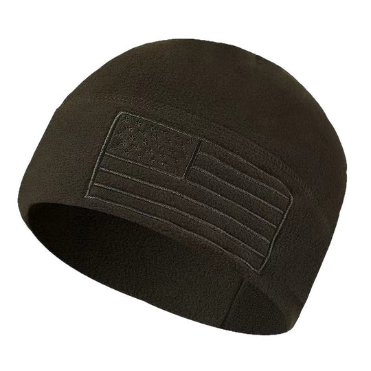 American Flag Fleece Watch Cap