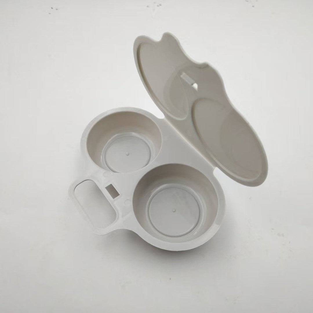 ⏳🔥LIMITED-TIME 50% OFF! ⏰Microwave Egg Poacher with Lid & Handle