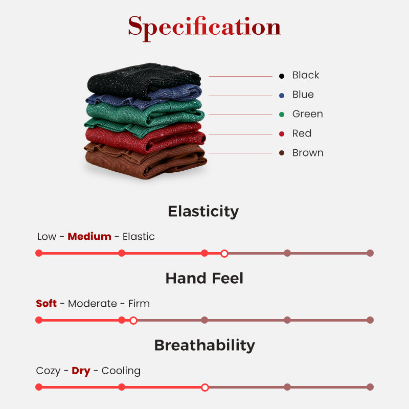 Women's Glitter Pullover Sweater & Pants 2-Piece Set