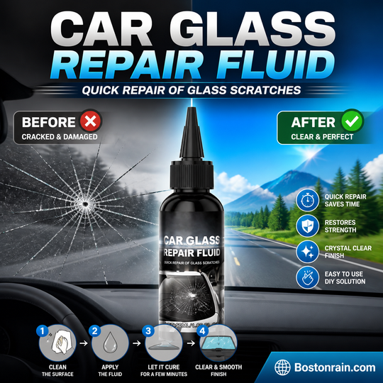 🔥Limited Time Promotion 30% OFF🔥Fast-Acting Windshield Crack & Chip Repair Kit