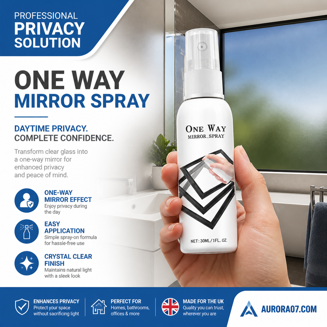 🪟 50% OFF Reflective Window Spray | One-Way Mirror Privacy Shield for Home & Car