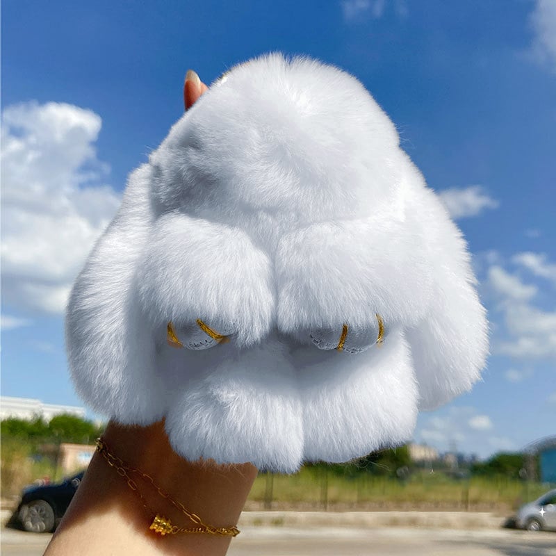 🏆LIMITED TIME SPECIAL SALE 30% OFF🐰 Handmade Soft Bunny PomPom Charms